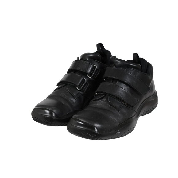 Prada Men Vintage Double Strap Derby US 8 UK 7 Black Leather AW99 Square Toe - Picture 3 of 10